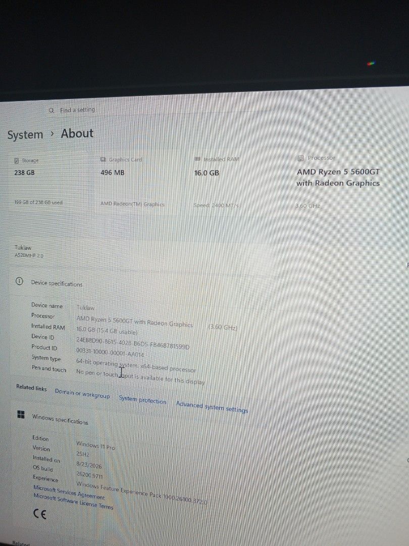 Fs or swap (Category: Desktops) located in Manila. Submitted by markjefferson_275 (Listing ID 1470894139, Image 1). Description: .