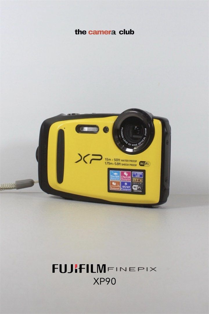 Fujifilm FinePix XP90 16.4 MP Digital Camera (Category: Cameras) located in Tarlac. Submitted by thecouclub (Listing ID 1470846046, Image 1). Description: Fujifilm FinePix XP90 16.4 MP Digital Camera ♡ ̆̈ CMOS sensor ♡ ̆̈ built-in flash working ♡ ̆̈ full HD movie mode (1080p) ♡ ̆̈ time-lapse movie mode ♡ ̆̈ wireless connection ♡ ̆̈ waterproof, shockproof, freezeproof & dustproof body ♡ ̆̈ scene modes ♡ ̆̈ finepix color ♡ ̆̈ face detection ♡ ̆̈ re