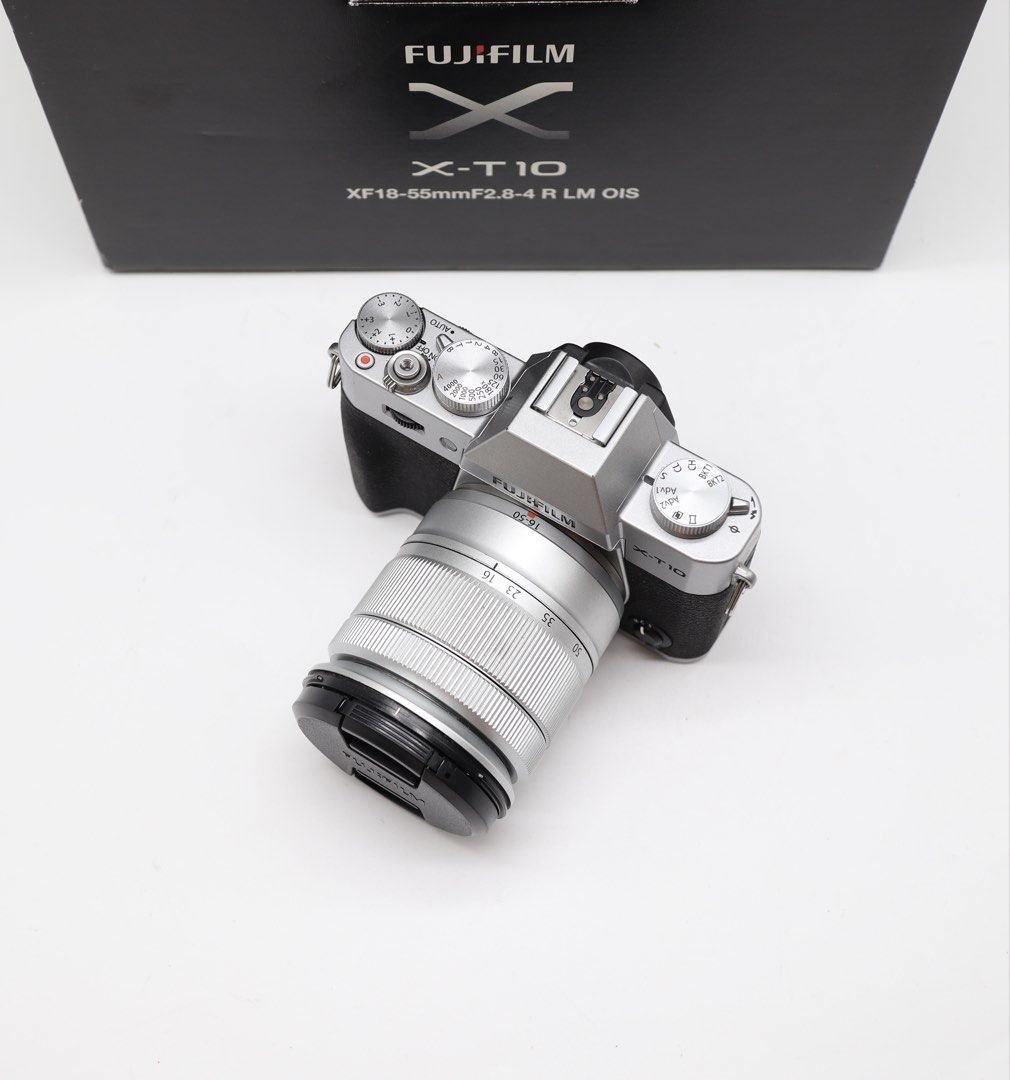 Fujifilm XT10 with 16-50 lens (Category: Cameras) located in Manila. Submitted by jaimeeloutan (Listing ID 1470838356, Image 2). Description: for sale FUJIFILM X-T10 Mirrorless with fujinon 16-50 lens only 27,990 💰27,990 only fix price posted lowest price sulit deal one of best seller camera. SC hindi lumalabas sa fujifilm apps Mint condition No issue Like new with box All camera second hand No issue what you see is what you get - The Fujifilm X