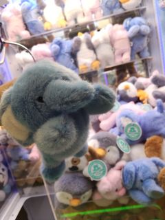 Funclaw Plush — Blue Elephant and Otter, Toys & Collectibles, Toys ...