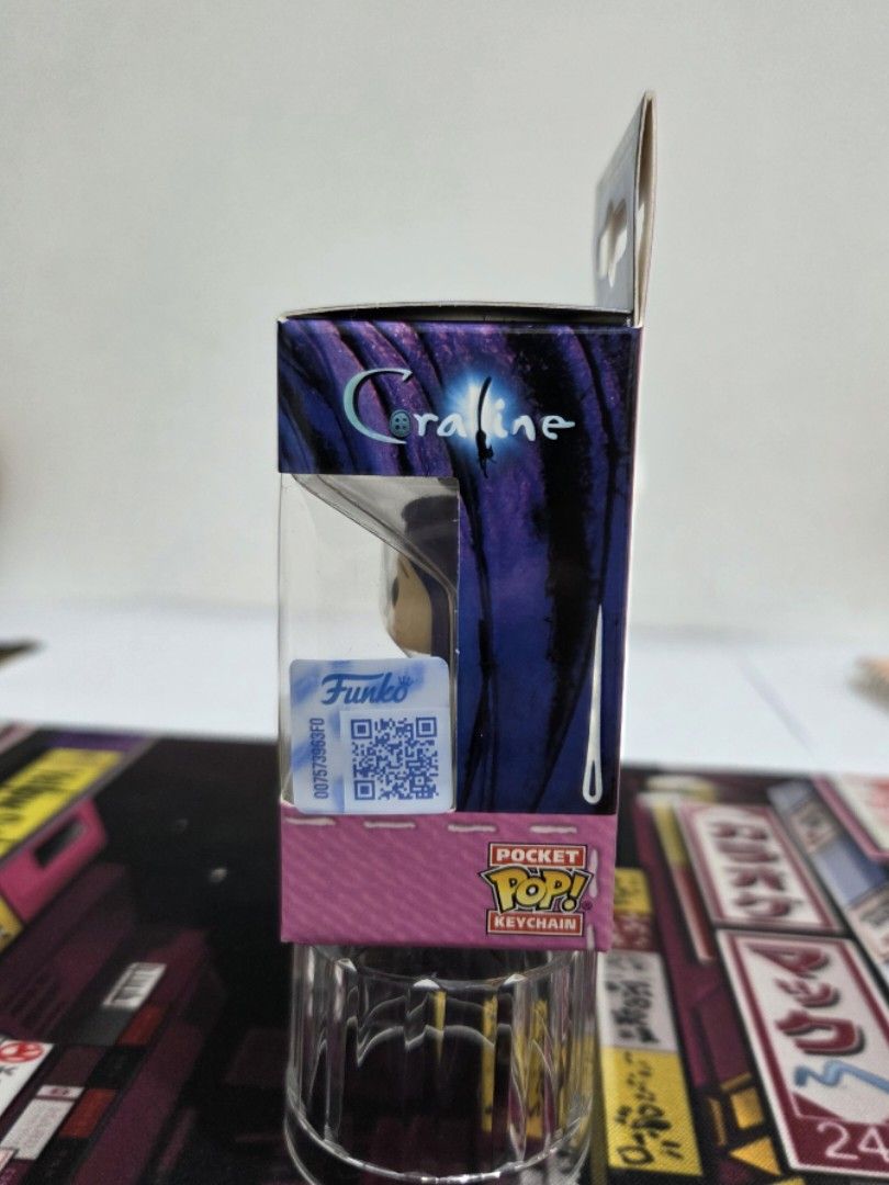 Funko Pop Coraline Keychain (Category: Figurines & Statues) located in Calamba. Submitted by 7elevenz (Listing ID 1470791526, Image 2). Description: MOP: GoTyme/Maya MOD: J&T Express/Lalamove 📍Calamba, Laguna.