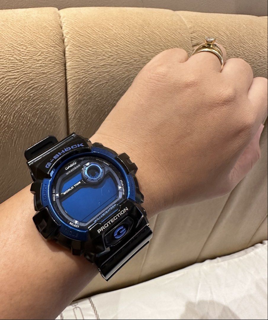 G Shock for men or women (Category: Men's Watches) located in Cabanatuan. Submitted by ldej20 (Listing ID 1470835374, Image 1). Description: used few times then stock rfs: decluttering bought 12k in japan.