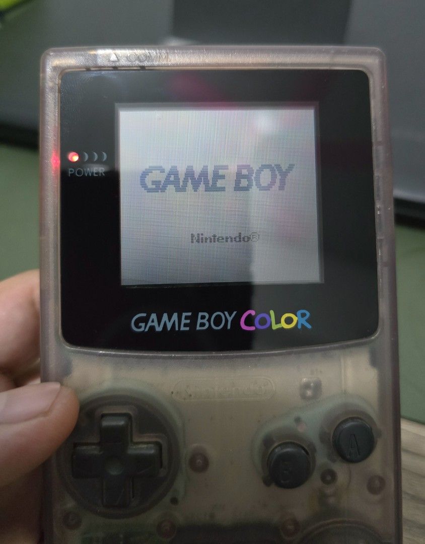 Gameboy Color (Category: Nintendo) located in Valenzuela. Submitted by infinity128 (Listing ID 1470830055, Image 3). Description: Gameboy color good working condition Replaced glass screen. High volume speaker what you see is what you get. very good running condition. with free mario cartridge South Caloocan.