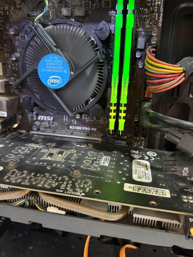 Gaming system unit (Category: Desktops) located in Manila. Submitted by happyearth.953a15 (Listing ID 1470901528, Image 2). Description: Gaming system unit I5 9th gen Nvidia GeForce Gtx 1060 6GB 16gb ram hyper x 256gb ssd 500gb HDD Windows 11 pro OS Corsair PSU VS550 ASUS tower casing Unit with power cord 💸💸 15,500 Location: San Andres bukid manila Pick up or deliver.