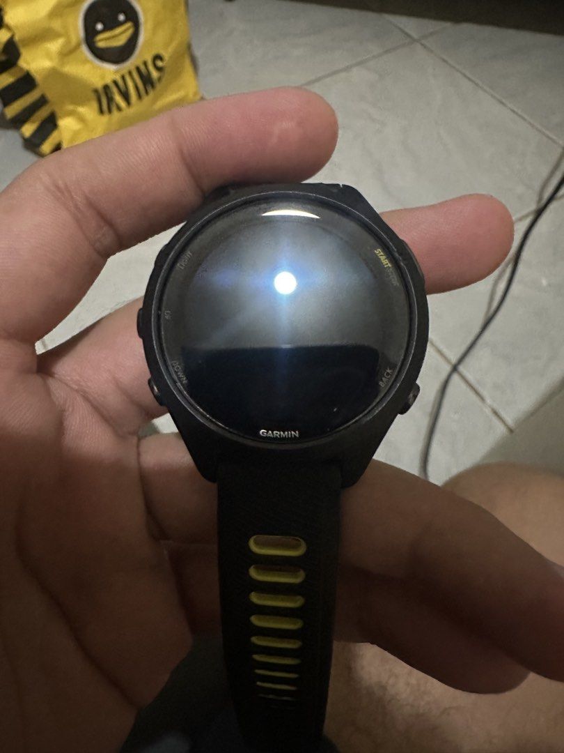 Garmin Forerunner 265s 4 days old (Category: Wearables & Smart Watches) located in Manila. Submitted by nigelasunc32375 (Listing ID 1470775756, Image 1). Description: NO ISSUES Complete with Box, manual, and charging cable 2 years warranty Bought in Garmin official store can provide e-receipt BRAND NEW CONDITION wore it for hours lang Rfs/rft : Too small for my wrist Meetup : Makati, Parañaque or any nearby areas.