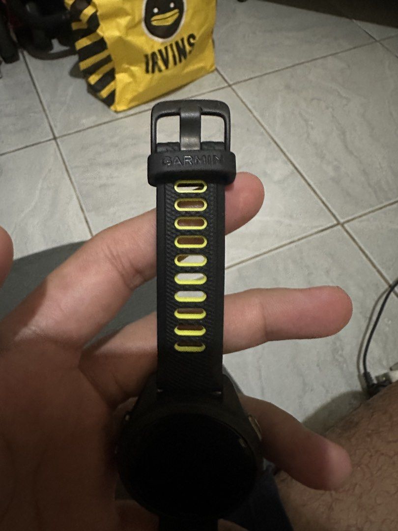 Garmin Forerunner 265s 4 days old (Category: Wearables & Smart Watches) located in Manila. Submitted by nigelasunc32375 (Listing ID 1470775756, Image 2). Description: NO ISSUES Complete with Box, manual, and charging cable 2 years warranty Bought in Garmin official store can provide e-receipt BRAND NEW CONDITION wore it for hours lang Rfs/rft : Too small for my wrist Meetup : Makati, Parañaque or any nearby areas.