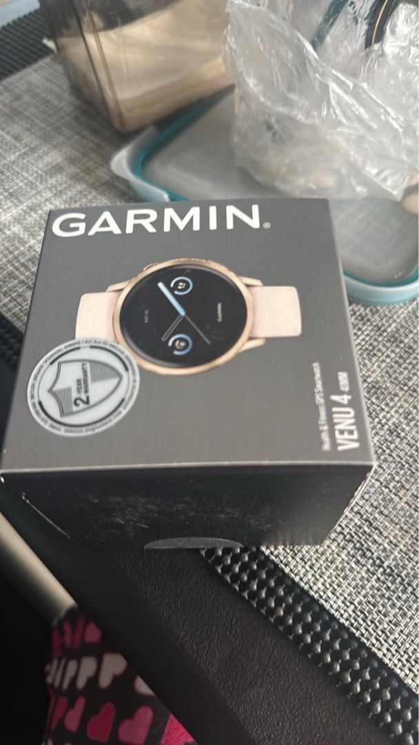 Garmin Venu 4-41mm (Category: Wearables & Smart Watches) located in Malabon City. Submitted by mamalah291019 (Listing ID 1470778561, Image 1). Description: Garmin Venu 4-41mm. Worn only for 2-3wks. RFS-not fit for senior citizen like me..