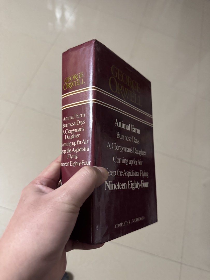 GEORGE ORWELL OMNIBUS (Category: Storybooks) located in Jaen. Submitted by jud24 (Listing ID 1470880854, Image 2). Description: HB with DJ classic novel of George orwell.