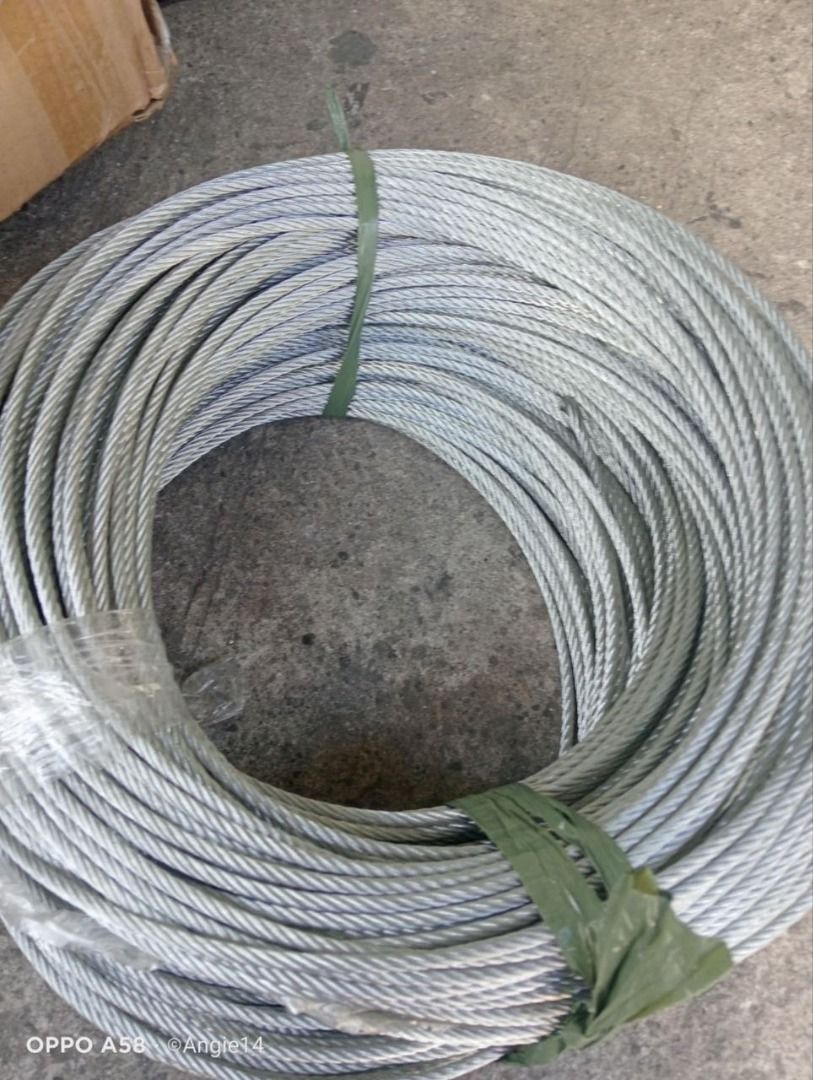 GI Wire Rope Code: k-3-003 Specs: 19 x 7 (5mm) (Category: Everything Else Others) located in Manila. Submitted by 09171479278_elsie. (Listing ID 1470746960, Image 3). Description: GI Wire Rope Code: k-3-003 Specs: 19 x 7 (5mm).