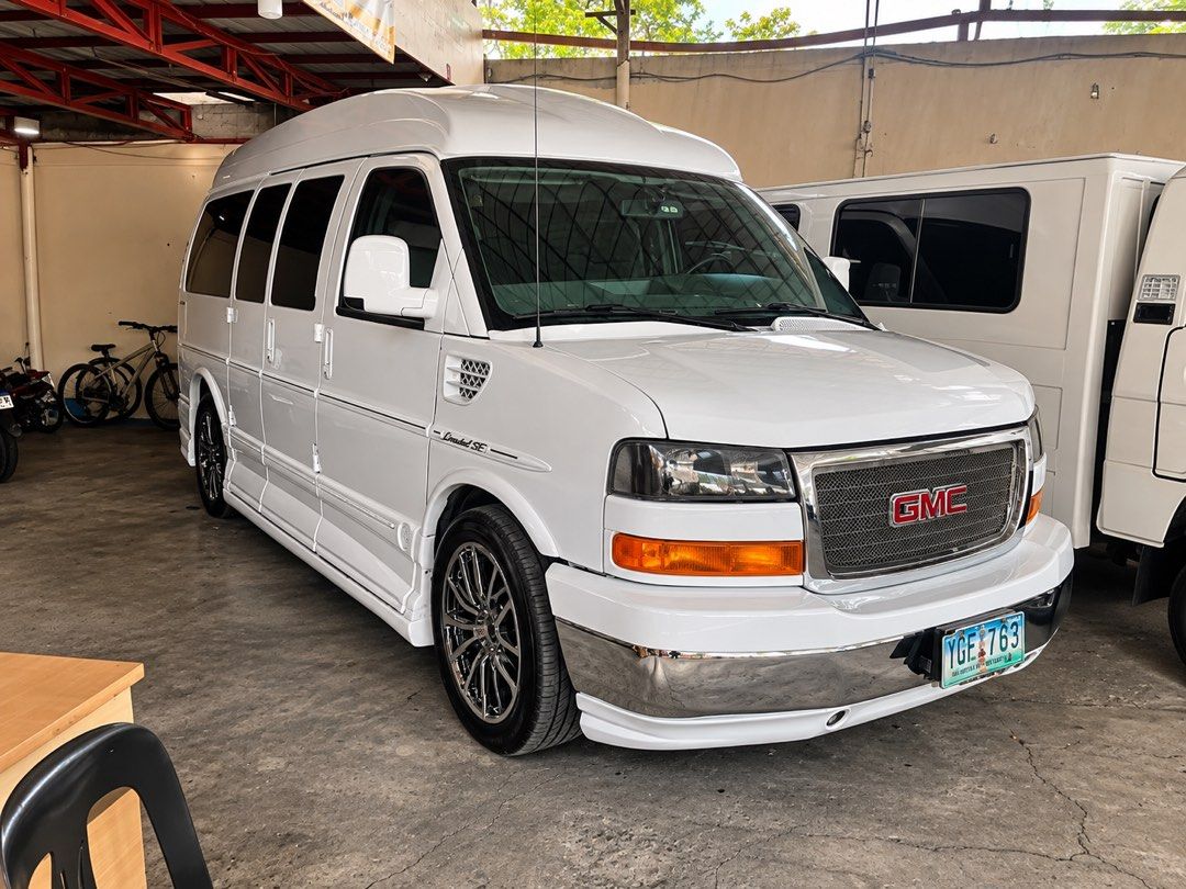 GMC Savana (Category: Used Cars) located in Manila. Submitted by marvinpong (Listing ID 1470364268, Image 2). Description: FOR SALE: 2011 GMC SAVANA EXPLORER LIMITED SE ₱699,000 | 79,000 KM ONLY Looking for a spacious, comfortable, and reliable family van? This GMC Savana Explorer offers premium comfort with plenty of room for the whole family. UNIT HIGHLIGHTS: * Only 79,000 km mileage * No issues, ready for long drives * Complete papers and upda