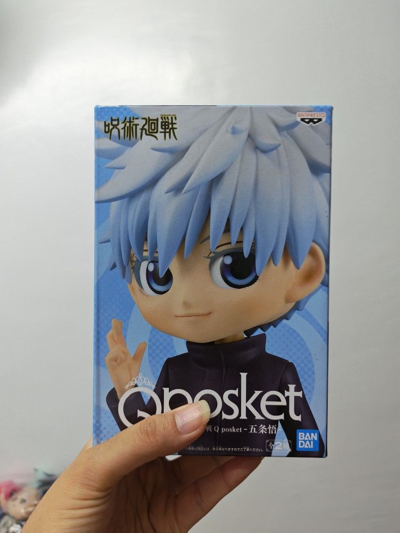GOJO QPOSKET MIB WITH BB (Category: Figurines & Statues) located in Caloocan City. Submitted by jowanas (Listing ID 1470909491, Image 1). Description: Rfs: downsizing collection Mib with bb from misb condition.