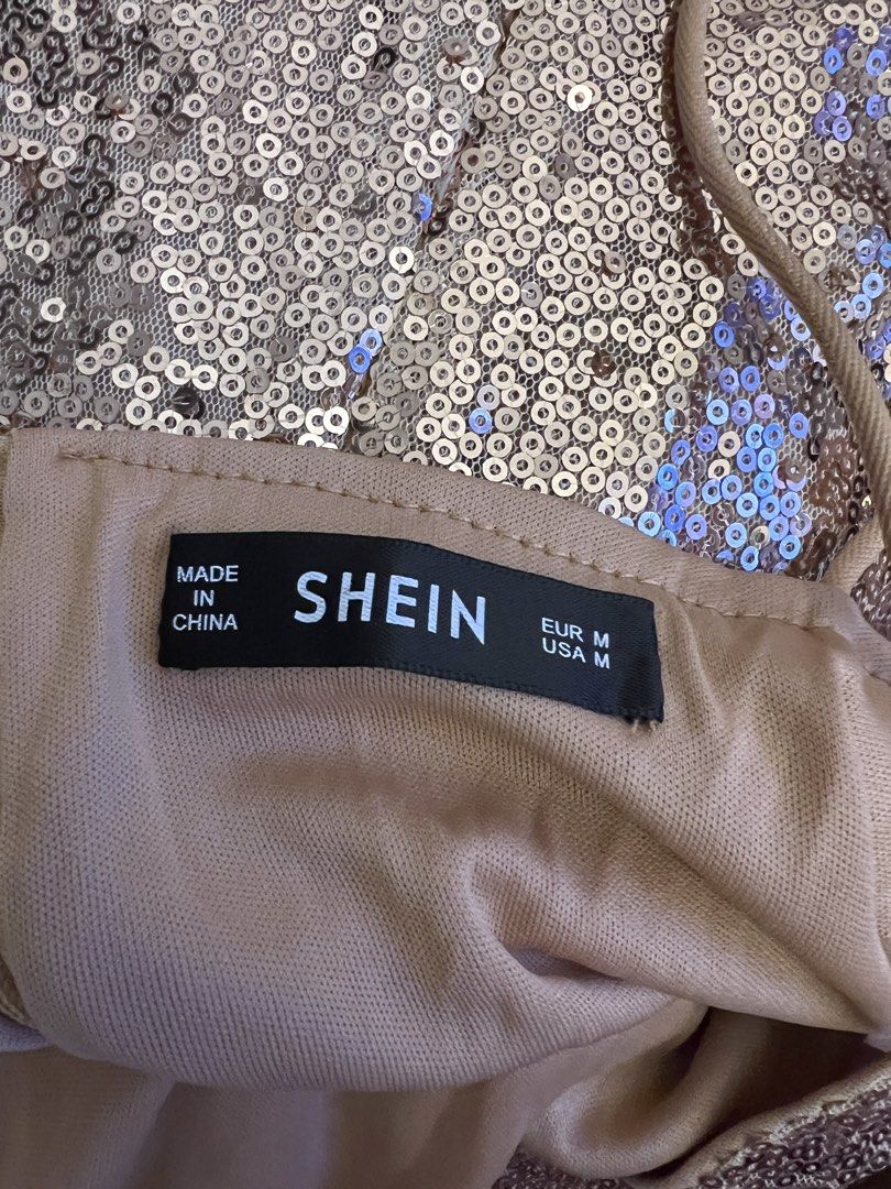 Gold Sequin Slip Dress Medium (Category: Evening dresses & gowns) located in Paranaque City. Submitted by closetcore (Listing ID 1470818848, Image 2). Description: Never used .