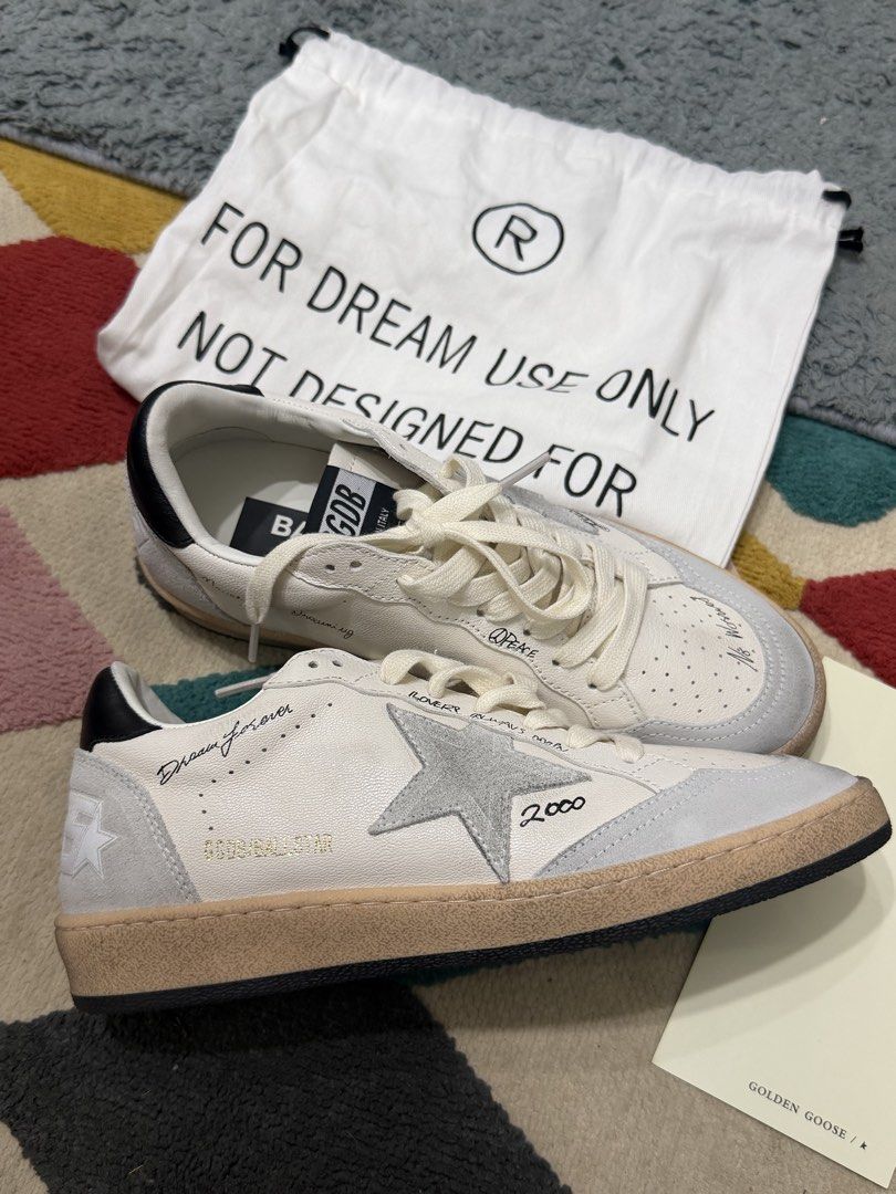 Golden Goose Ballstar (Category: Sneakers) located in Santo Tomas. Submitted by myonlineshopping_tg (Listing ID 1470774644, Image 3). Description: Not OG Leather material Fresh from Guangzhou China 🇨🇳 size 37 womens No box- with dustbag Rfs: wrong size.