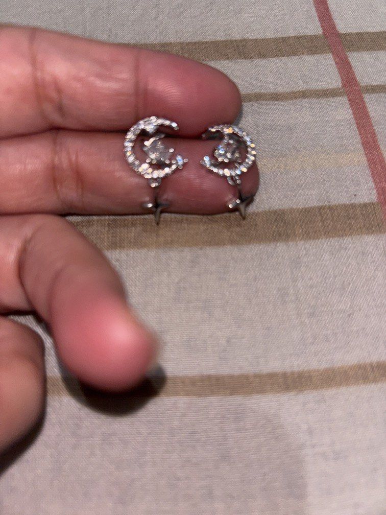 Gothic earrings studded non tarnish (Category: Earrings) located in Manila. Submitted by vintageaccessories (Listing ID 1470794144, Image 1). Description: .