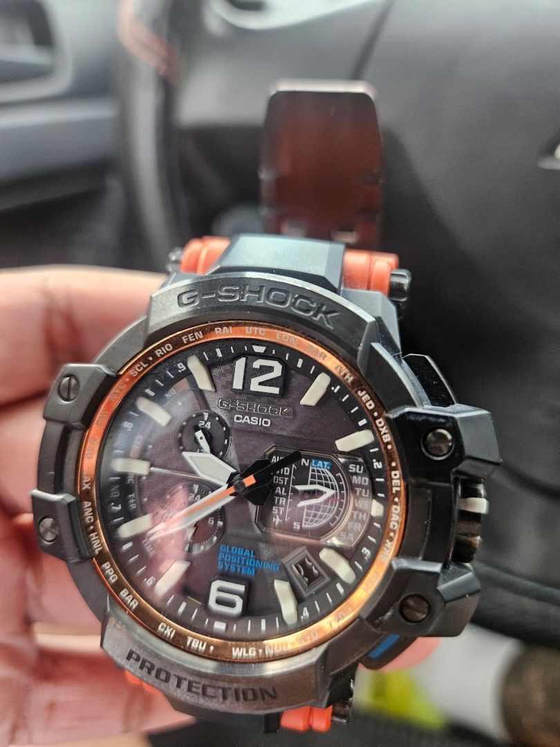 Gshock gravity master gpw 1000 (Category: Luxury Watches) located in San Jose. Submitted by gabkarton (Listing ID 1470792042, Image 3). Description: steal sale! gshock gpw 1000 gravity master. unit only. only issue is date not working(might need battery replacement) for sale at 7k only! firm! pick up here at mandaluyong or grab lalamove at your own expense.