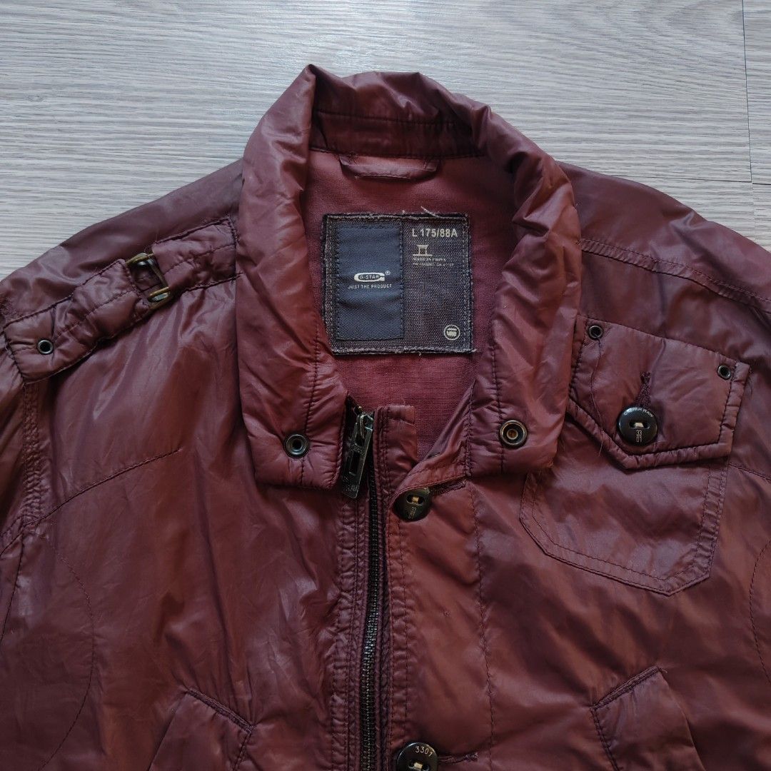 g-star raw nylon jacket (Category: Coats, Jackets and Outerwear) located in Amadeo. Submitted by josephotep (Listing ID 1470845466, Image 2). Description: G-star Raw nylon jacket L on tag 20.5x27.5 as new no issue 850 plus sf. loc cavite pm📥.