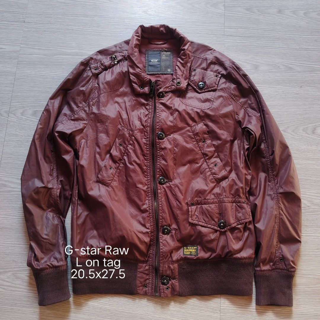 g-star raw nylon jacket (Category: Coats, Jackets and Outerwear) located in Amadeo. Submitted by josephotep (Listing ID 1470845466, Image 1). Description: G-star Raw nylon jacket L on tag 20.5x27.5 as new no issue 850 plus sf. loc cavite pm📥.