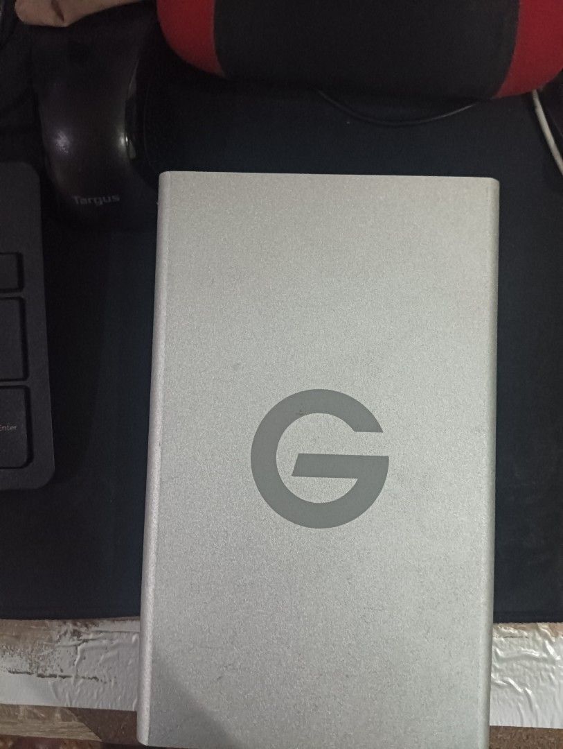 G-Technology G-DRIVE 4TB with Thunderbolt 3 (Category: Hard Disks & Thumbdrives) located in Caloocan City. Submitted by roukuuu (Listing ID 1470804598, Image 1). Description: - Capacity: 4TB desktop storage - Compatibility: Formatted in ExFAT, ready for Mac and PC - Connectivity: Thunderbolt 3, USB-C, and power input - Build: Solid aluminum enclosure with cooling vents for optimal performance - Extra Features: Power switch and Kensington lock slo