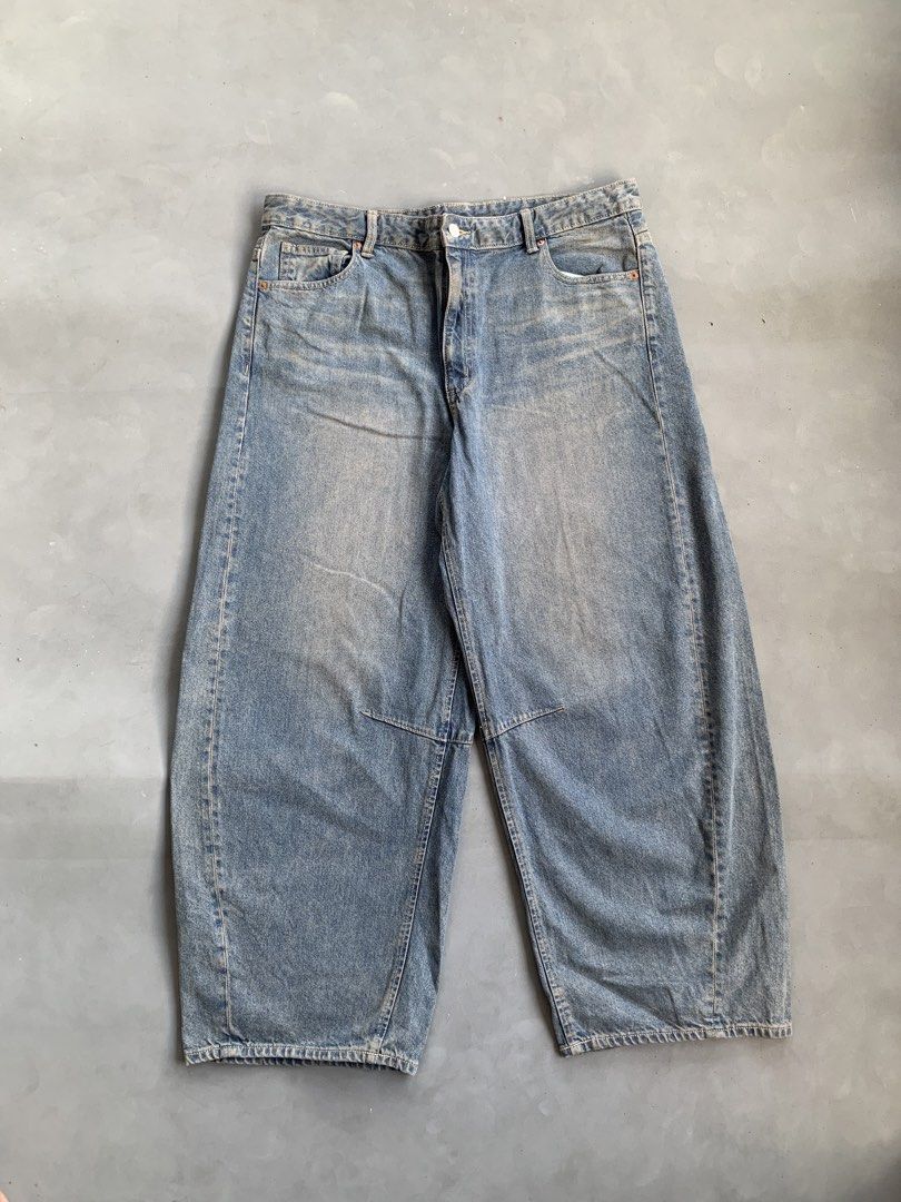 GU Barrel Leg Pants (Category: Jeans) located in Malinao. Submitted by nhlcrza (Listing ID 1470906844, Image 2). Description: size - 3XL womens 36-38 W” x 40 L” 10.5 Hem” excellent condition.