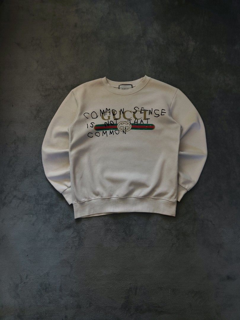 Gucci x Coco Capitan (Category: Coats, Jackets and Outerwear) located in Ozamiz City. Submitted by thriftedzyll (Listing ID 1470769706, Image 1). Description: "Details" ‎Color rate: 9.5/10 ‎Condition: 10/10 ‎Issues: dot stain back sleeve (not visible) ‎ ‎"Measurements (inches)" ‎Length: 24.5 ‎Width: 20.5 ‎ ‎"Size" ‎M on tag - fit to M.