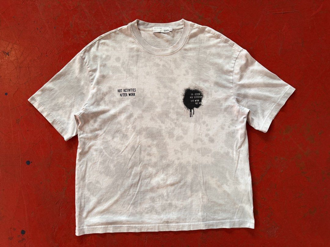 GXG “Art Activities After Work” T-shirt (Category: Tshirts & Polo Shirts ) located in Butuan. Submitted by mjvasquez (Listing ID 1470852753, Image 1). Description: Dimes: 28x23.