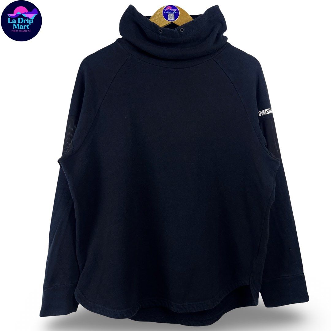 ‎“GYMSHARK” TURTLE NECK ACTIVE SWTR (Category: Activewear) located in Taguig. Submitted by ldm.ph (Listing ID 1470749313, Image 1). Description: ‎(LDM-E-307) ‎Size:ACTUAL FIT:MEDIUM ‎Dimensions ‎Inches width:21 ‎Inches length:27 ‎Condition: EXCELLENT ‎Color rate:9.5 ‎Flaws:crack print ‎(READY TO WEAR).