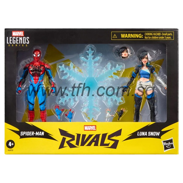 Hasbro Marvel Legends Series - Marvel Rivals - Spider-Man & Luna Snow ...