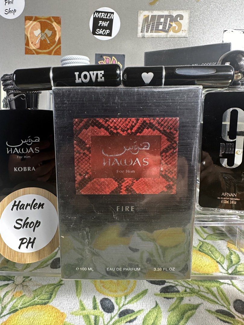 Hawas Fire - ₱180 Decant 5ML (Category: Looking For) located in Manila. Submitted by harveybirosel (Listing ID 1470925563, Image 2). Description: Hawas Fire - ₱180 Decant 5ML ₱2,300 100Ml With free engraved atomizer.