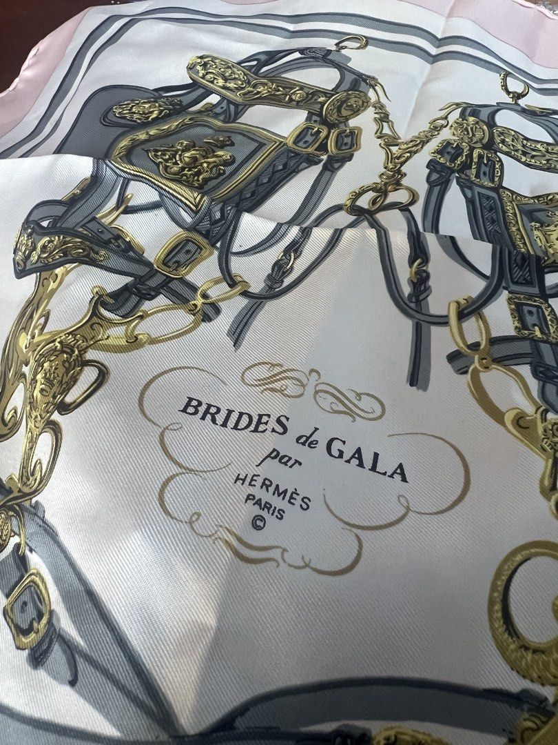 Hermes Brides de Gala handkerchief (Category: Handkerchief & Pocket Squares) located in Daet. Submitted by cosmicshark-9105 (Listing ID 1470873846, Image 3). Description: Japan surplus source, but in good condition.. Shipping via JNT courier Bicol location.