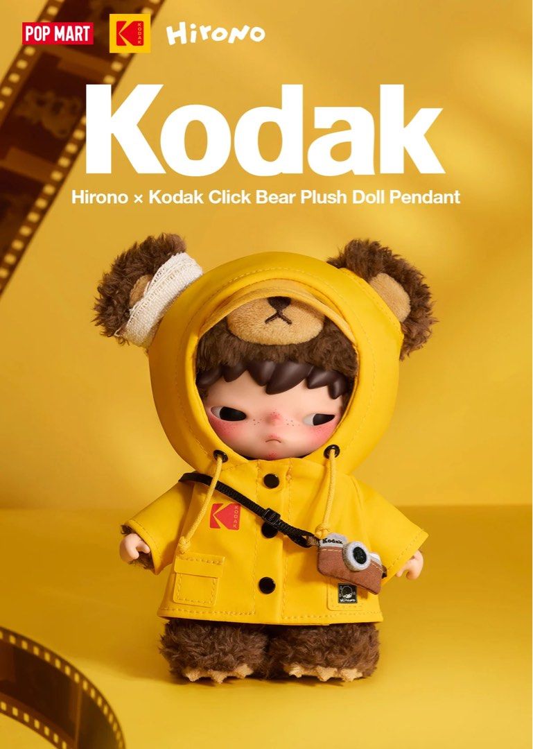 Hirono Kodak Click Bear Plush and Figure (Category: Designer & Blind Box Toys) located in Cavite. Submitted by jspanser (Listing ID 1470874294, Image 2). Description: For Sale Brand new sealed ₱1,999 each Hirono x Kodak Click Figure Hirono x Kodak Click Bear Plush Doll Pendant 📌 Visit and follow FB page ‘SP Collectibles’ for proof of transactions and updates. 💵 Gcash/bank transfer 📦 Lalamove/J&T/LBC/DHL(global) ✅ Legit check: Marketplace revie