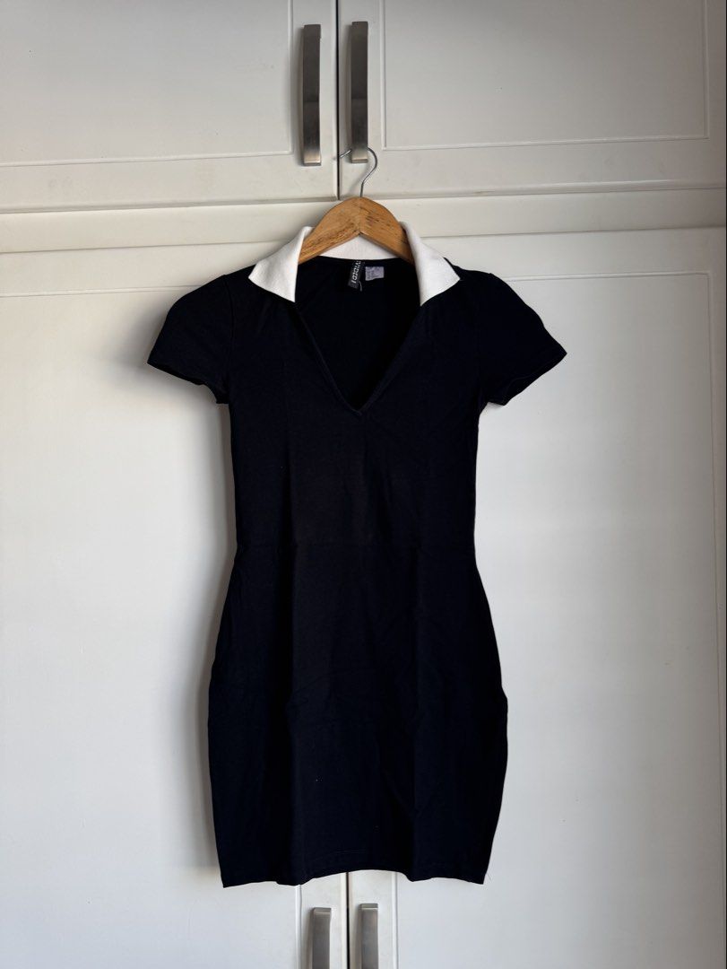 H&M black bodycon dress (Category: Dresses) located in Malolos. Submitted by xoxoche_n (Listing ID 1470907583, Image 1). Description: Used once only!! Fits xs-small.