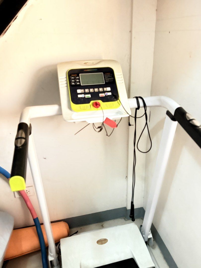 TREADMILL FOR SALE (Category: Cardio & Fitness Machines) located in Quezon City. Submitted by tinemarcelo (Listing ID 1470782864, Image 3). Description: 🏃‍♀️ TREADMILL FOR SALE – ₱8,000 ONLY! 🏃‍♂️ Looking for a treadmill for your home workouts? Grab this one at an affordable price! 💪 ✅ Built-in digital display ✅ Adjustable speed settings (0–8) ✅ Safety key included ✅ Ideal for home exercise ✅ Compact design 💰 Selling Price: ₱8,000 📩 Message 