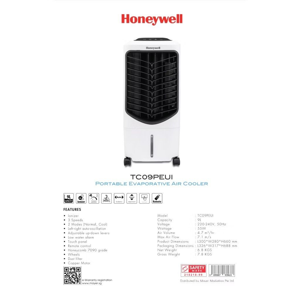 Honeywell Air Cooler, TV & Home Appliances, Portable Air Conditioners ...