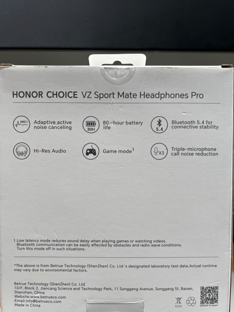 HONOR CHOICE Headphones Pro, Audio, Headphones & Headsets on Carousell