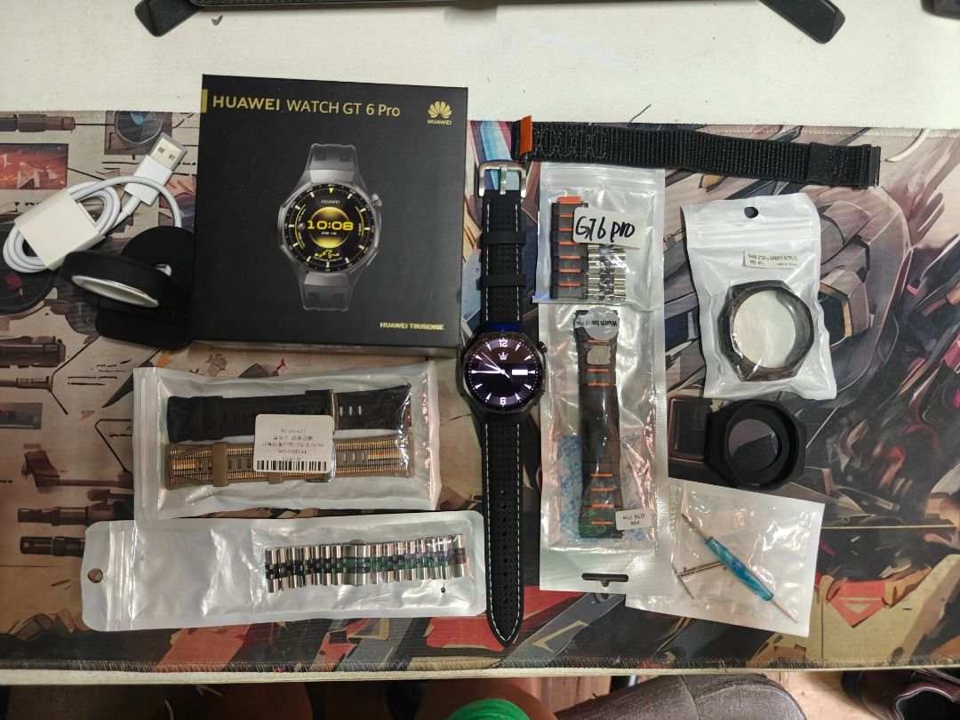 Huawei GT6 Pro For Sale (Category: Wearables & Smart Watches) located in Caloocan City. Submitted by freemoon_caf79b (Listing ID 1470827119, Image 2). Description: HUAWEI WATCH GT 6 Pro (46mm) Black Bundle Official Local Unit | Model: ATM-B29 KEY HIGHLIGHTS: • Official PH Warranty: Active until May 31, 2027 (Official PH service centers) • Free Two-Way Delivery Benefit included • 64GB Onboard Storage: Store thousands of offline MP3s directly on wa