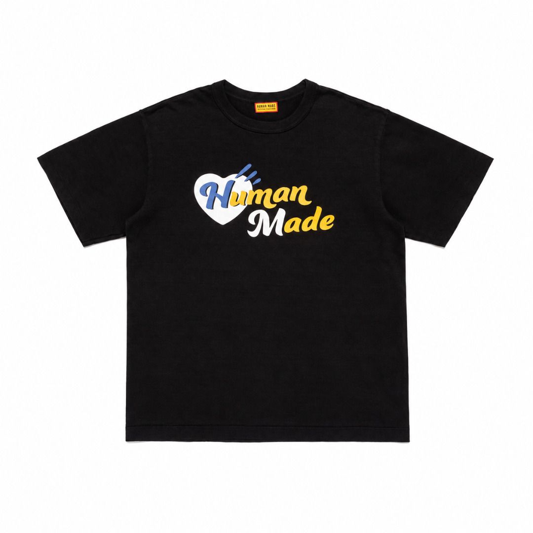 Human Made Graphic Tee (Category: Shirts) located in San Fernando. Submitted by fynder (Listing ID 1470841123, Image 3). Description: Human Made Graphic Tee Available Sizes: S - XL Colorway : Black / White 💬 DM for more Photos or Size Chart 📦 Fast processing (Air cargo freight) 💬 More drops daily on IG: @fynder1 🔒 Buyer protection through Carousell — shop with confidence.