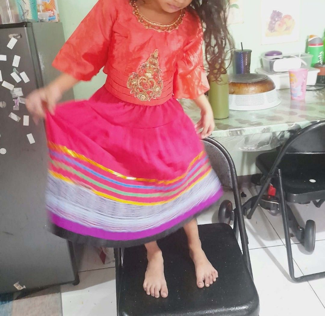 Indian costume (Category: Babies & Kids Fashion) located in Manila. Submitted by rosegomez046149 (Listing ID 1470800839, Image 2). Description: the model age is 5yes old.