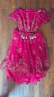 Girls Indian costume set deepavali diwali, Babies & Kids, Babies & Kids ...