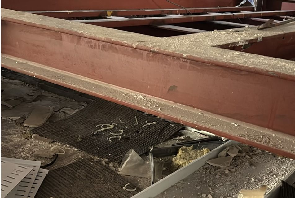Industrial Steel Beam Framework Structure, Furniture & Home Living ...