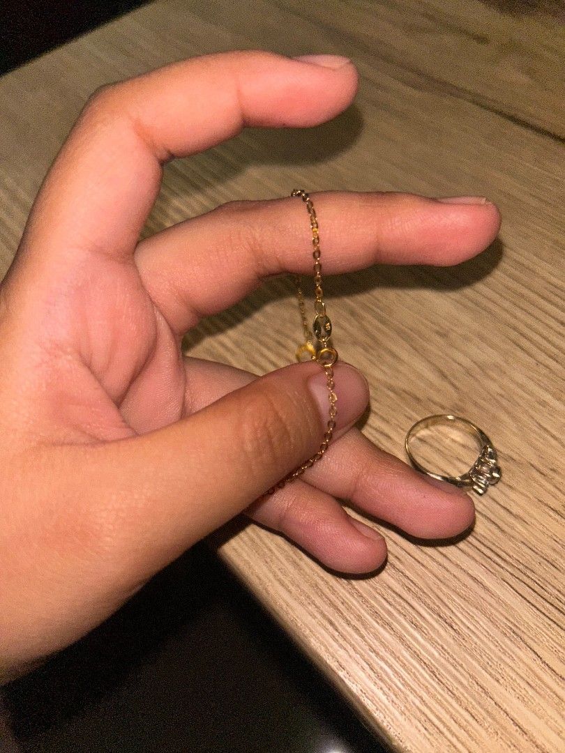Infinity gold bracelet (18k) dubai gold (Category: Luxury Accessories) located in Paranaque City. Submitted by pppc3 (Listing ID 1470912459, Image 3). Description: Slightly Nego Parañaque location Pick up / Meetup only around Parañaque.