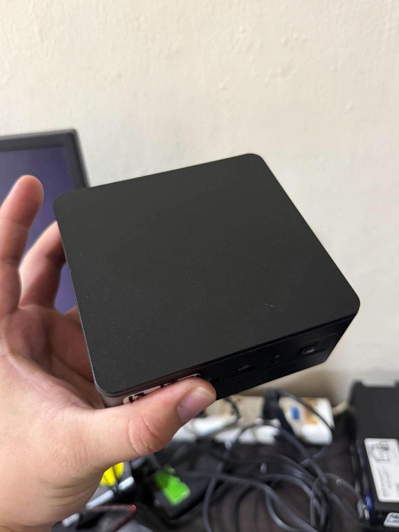 Intel NUC PC (Category: Desktops) located in Manila. Submitted by happyearth.953a15 (Listing ID 1470857283, Image 2). Description: Intel NUC PC I3 12th gen Intel UHD Graphics 8gb ram ddr4 256gb ssd Windows 11 pro OS Unit with power adapter 💸💸 10,500 Location: San Andres bukid manila Pick up or deliver cod.