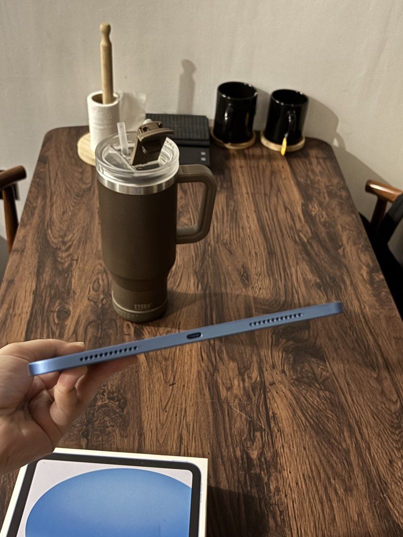 iPad A16 11th Gen Blue 128GB (Category: iPad) located in Muntinlupa City. Submitted by revlis01 (Listing ID 1470860222, Image 1). Description: For sale personal iPad A16 11th Gen 128GB - No issues - withh super minimal dent but unnoticeable - 97% Battery Health - Warranty until April 2027 po Rfs: Natambak nalang po and hindi na nagagamit Meet up: Muntinlupa Area or San Pedro Laguna.