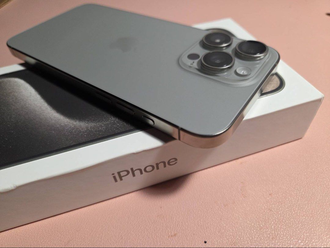 iPhone15 Pro Max 256gb [open line] (Category: iPhone 15 Series) located in Marikina City. Submitted by classyukayukay (Listing ID 1470797579, Image 3). Description: FOR SALE: iPhone 15 Pro Max 256GB * Open Line * Lady-owned and well taken care of * With screen protector and protective case since Day 1 * Comes with original box and complete inclusions * Battery Health: 89% .