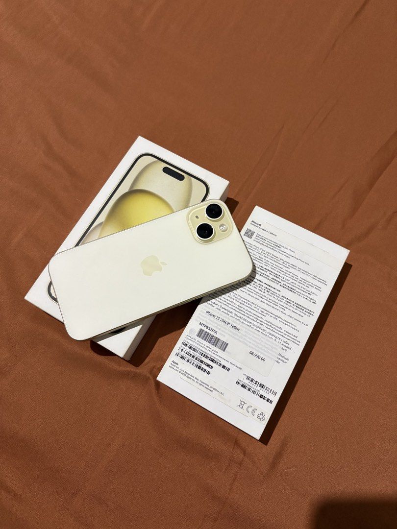 Iphone 15 256GB ZP/A - Any Sim (Category: iPhone 15 Series) located in Manila. Submitted by aprilbeelee (Listing ID 1470895964, Image 1). Description: 256 GB | 79 BH NO history of repair (original parts) NO sim restriction (any sim) NO hidden issue ZP/A Local Variant | NTC Approved Updated to latest iOS 27 Powermac purchase Test all you want Slightly Nego | Personal Use | Inclusions: Original Box (same imei) Cord, Cases, & Manuals 📍Valenzuela Ci