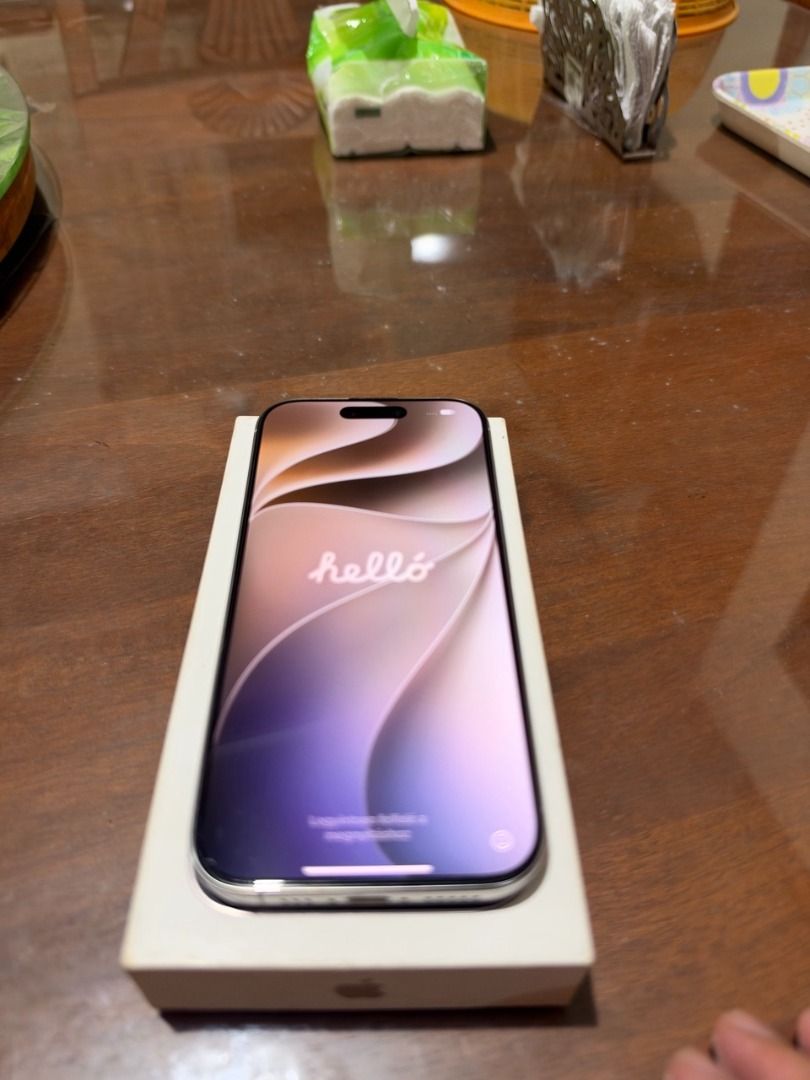 iPhone 16 Pro 256GB White Titanium | Openline | 91% BH | Complete Box | 7 Cases + Extras (Category: iPhone 16 Series) located in Paranaque City. Submitted by mavfan (Listing ID 1470743946, Image 2). Description: Selling my pre-loved iPhone 16 Pro 256 gb (White Titanium) Selling Price is 38,000.00 • Openline (no sim restrictions, any sims can be used • 91% Battery Health • No issues with the cameras, screens or battery • No dents, no scratches (ve