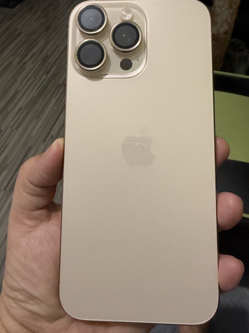 Iphone 16 Pro Max 256GB Openline (Category: iPhone 16 Series) located in Pasig City. Submitted by bernz_be (Listing ID 1470882975, Image 1). Description: Well used but in prestine condition no defects or flaws Battery Health: 88% Original Purchase Date: October 2026 Included: Handset Sim ejector Box Additional Information: Original Apple from Globe now with no sim restrictions 98% smoothness, no scratches or dents Lady owned, well taken care of w