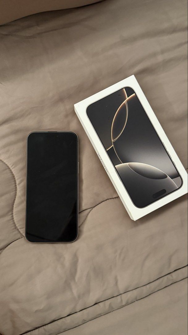 iphone 16 pro max 512gb (Category: Others) located in Quezon City. Submitted by frankie9 (Listing ID 1470778244, Image 2). Description: iphone 16 pro max 512gb P51,500 meet up banawe qc.