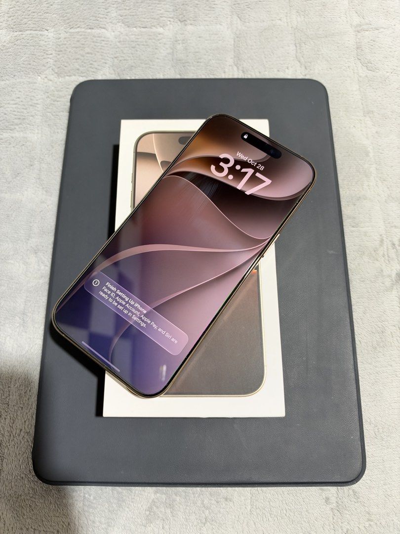 iPhone 16 Pro Max - 256 - Desert Titanium- Open line (Category: iPhone 16 Series) located in Bocaue. Submitted by benjjjfries (Listing ID 1470927959, Image 1). Description: Battery health: 88% No history of repair, etc. Minimal scratches, no dents. (98% smoothness) With original box and unused cord. Meet up around Bocaue. Can do shipping, buyer’s expense - Payment first! Thank you 🙏🏻 .