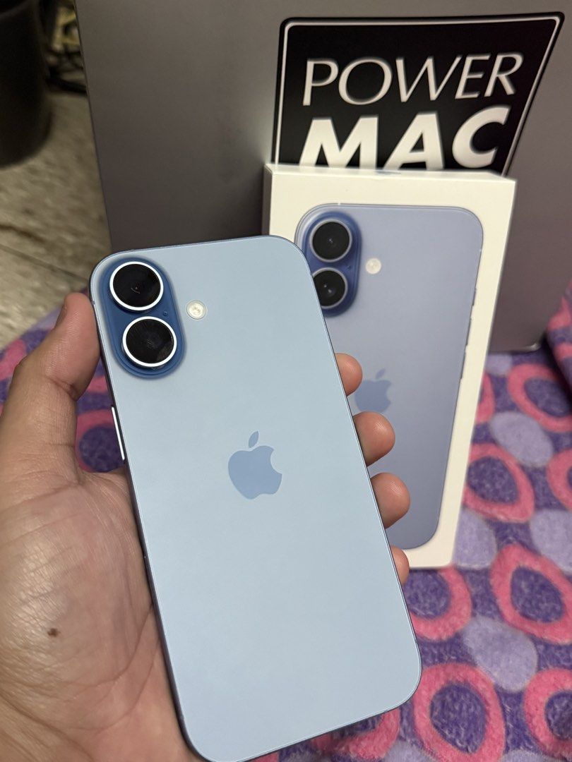 Iphone 17 Mist blue smartlocked (Category: iPhone 17 Series) located in Manila. Submitted by kenneth083117 (Listing ID 1470894042, Image 1). Description: iphone 17 Mist Blue 256gb SMARTLOCKED 91 Batt health 500+ Cycle count. NO ISSUE complete with original box and Case Warranty Until November 25, 2026. With updated GPP chip para pwede pa rin magamit ang anysim. Possible Ma openline by Next Year November 2027 but selling as SMARTLOCKED as of the M