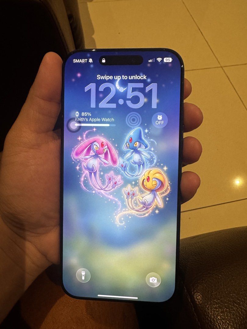 Iphone 17 Promax deep blue 256gb (Category: iPhone 17 Series) located in Manila. Submitted by rullodaanpernee-63999 (Listing ID 1470754271, Image 2). Description: For sale: Iphone 17 pro max 256GB (Smartlocked) Deep Blue Battery Health: 91% Complete with box and unused cord No scratches Rfs: upgrade 📍Manila / Cavite / Muntinlupa.